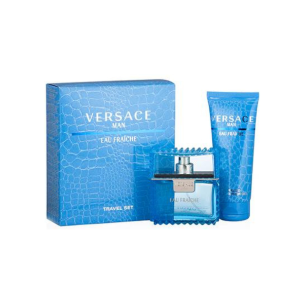 Versace Eau Fraiche Eau De Toilette For Him 50Ml Travel Set
