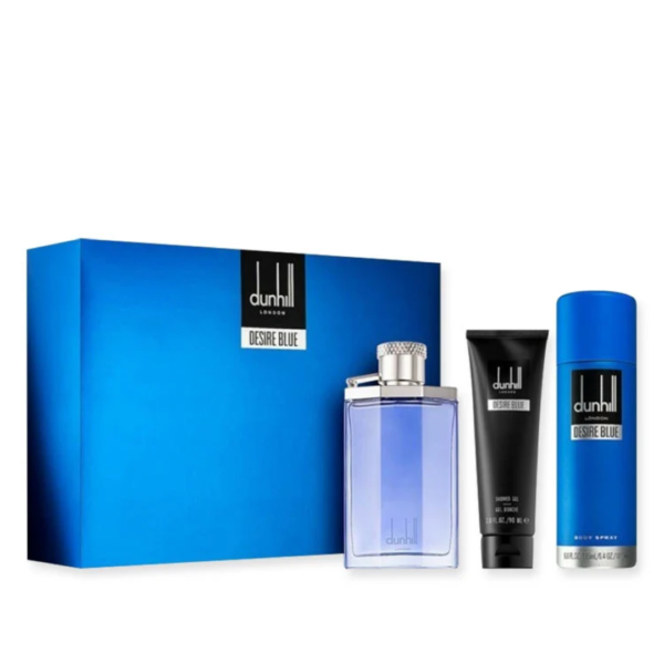 Dunhill Desire Blue Eau De Toilette 100Ml + 30Ml + Deodorant Set